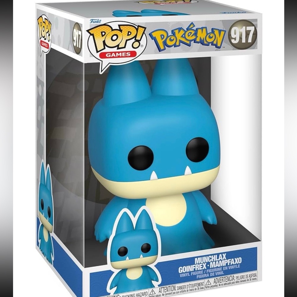 SOLD ⭐️ NIB JUMBO Funko Pop! x Pokémon Munchlax Figure